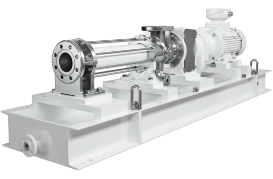 SEEPEX BNA progressive cavity pumps, a robust API 676 standard pump designed for oil and gas pumping applications.